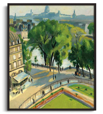 Blick auf den Quai du Louvre - Robert Delaunay