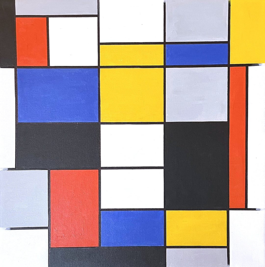 Reproduction of Composition A by Piet Mondrian – Galerie Mont-Blanc
