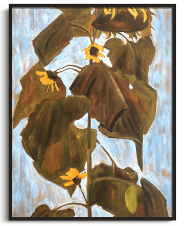 Sonnenblume 1908 - Egon Schiele