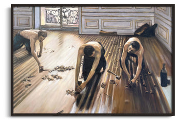 Die Parkettschleifer – Gustave Caillebotte